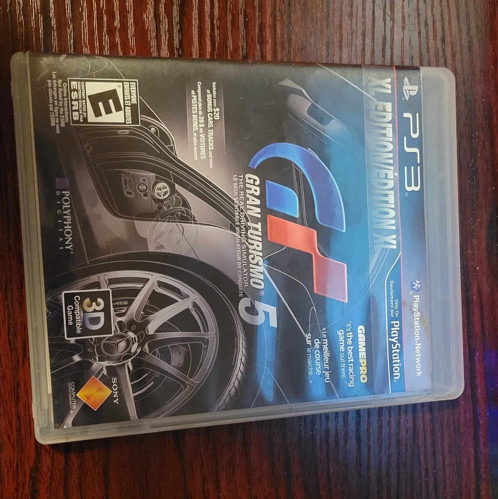 PS3 Gran Turismo 5 XL Edition